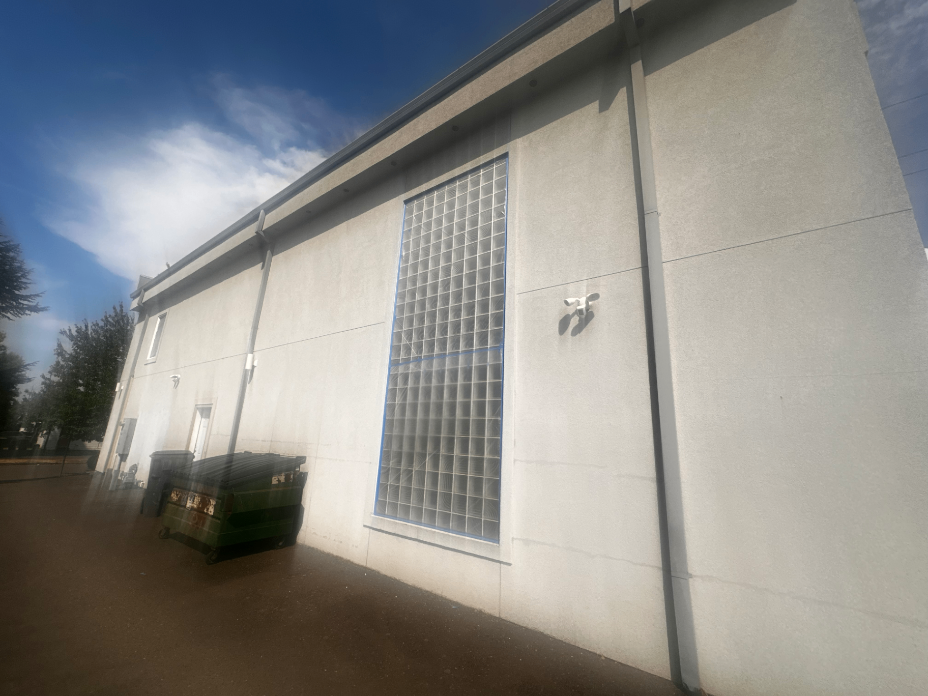 Commercial Exterior Painting — Prep